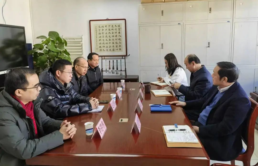 中國宣紙股份有限公司黨委書記、董事長趙胡鯤一行到訪中國文房四寶協(xié)會